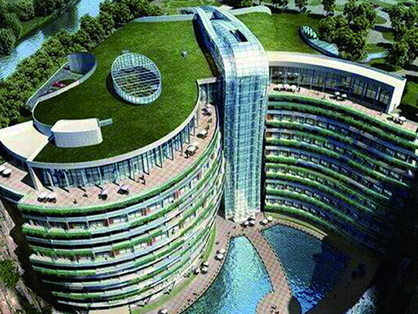 上海深坑酒店（内装木纹蜂窝板）